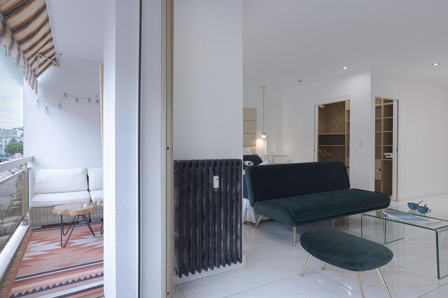 Luxury Maubourg - Vue Mer - Croisette 50M Plage - Clim - Terrasse Канни Екстер'єр фото