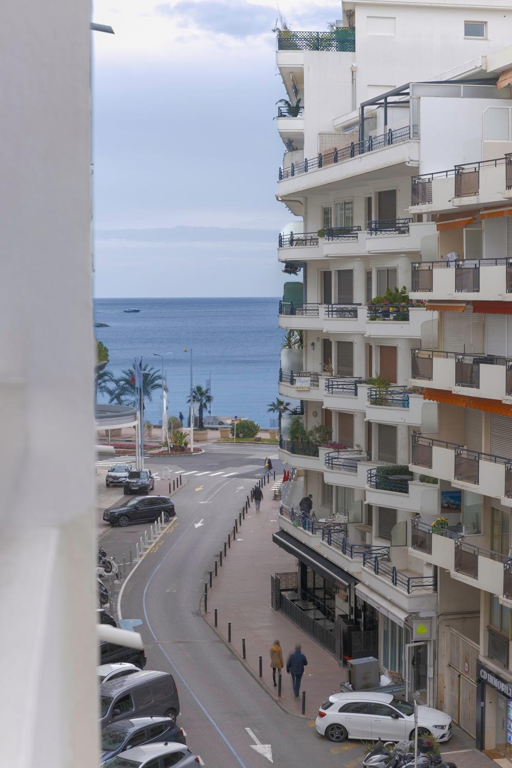Luxury Maubourg - Vue Mer - Croisette 50M Plage - Clim - Terrasse Канни Екстер'єр фото